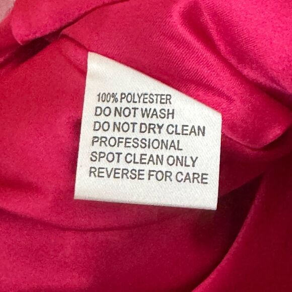 NWT Blush Prom by Alexia 9279 Hot Pink One-Shoulder Beaded Dress Sz 6 - Picture 12 of 16